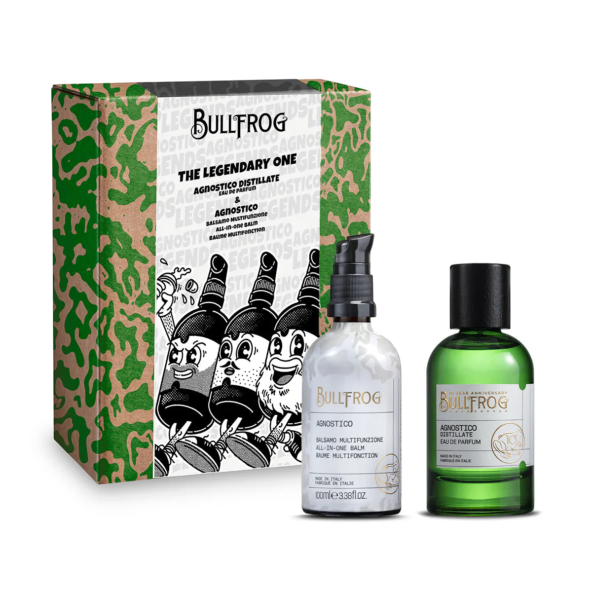 Agnostico Balm & EDP The Legendary One - Skjeggsett - JK-Shop