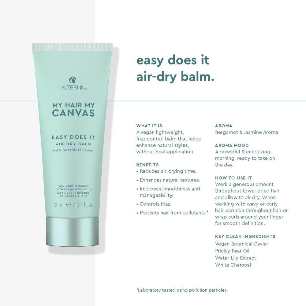 Alterna Canvas Easy Does it Air-Dry Balm 25ml-Hårkrem-JKSHOP