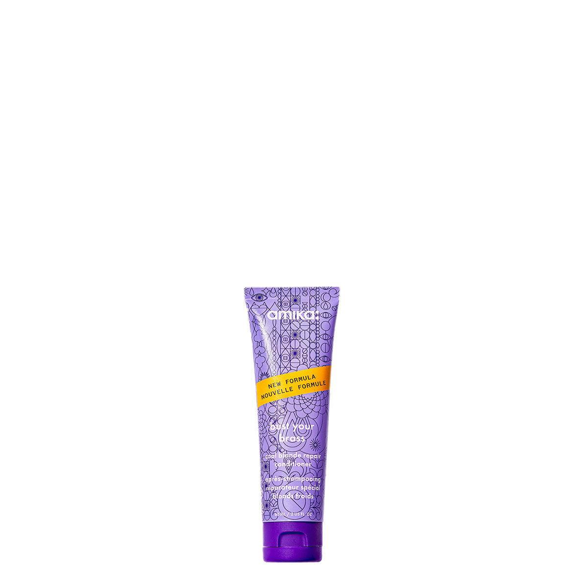 Amika Bust Your Brass Cool Blonde Repair Conditioner 60ml-Balsam-JKSHOP