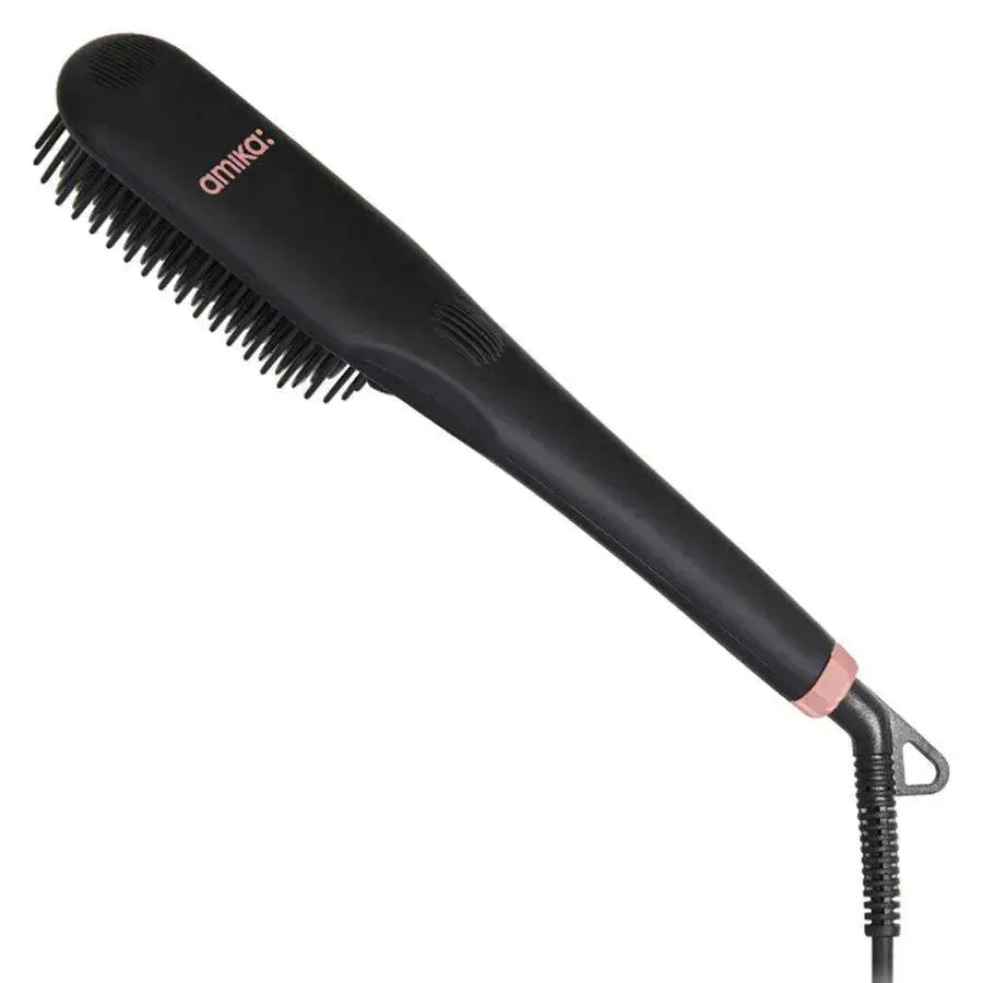 Amika Double Agent 2-in-1 Straightening Blow Dryer Brush-Varmebørste-JKSHOP