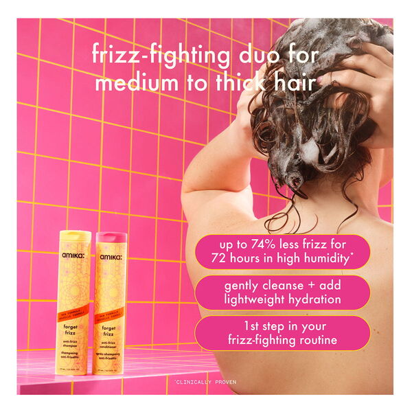 Amika, Forget Frizz Anti-Frizz Conditioner 1000ml - Balsam - JK-Shop