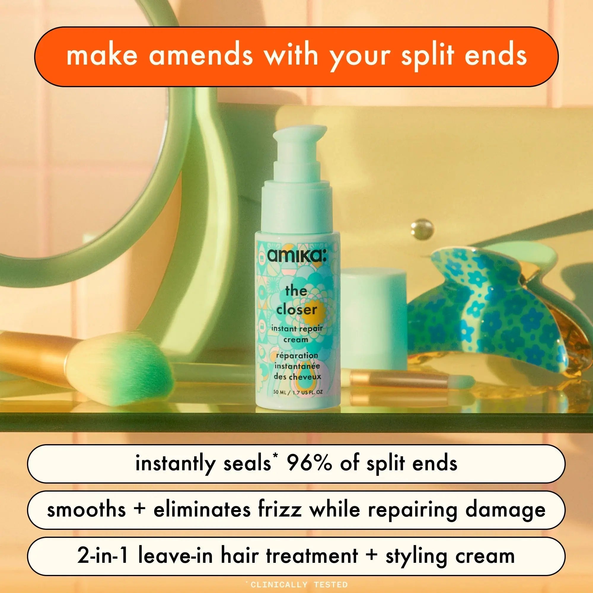 Amika The Closer Instant Repair Cream-Hårkur-JKSHOP