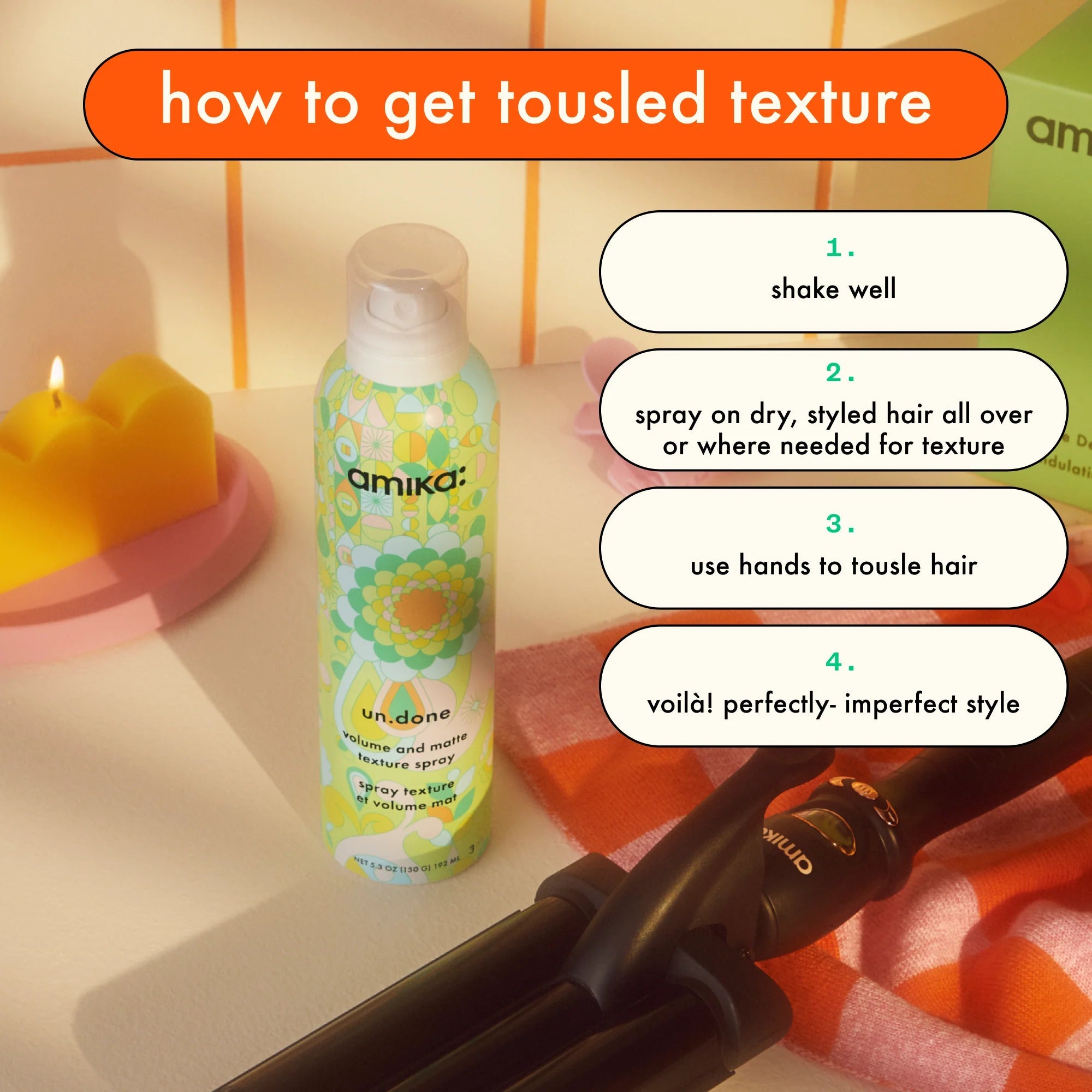 Amika Un.Done Volume & Texture Spray 192ml-Volum-JKSHOP