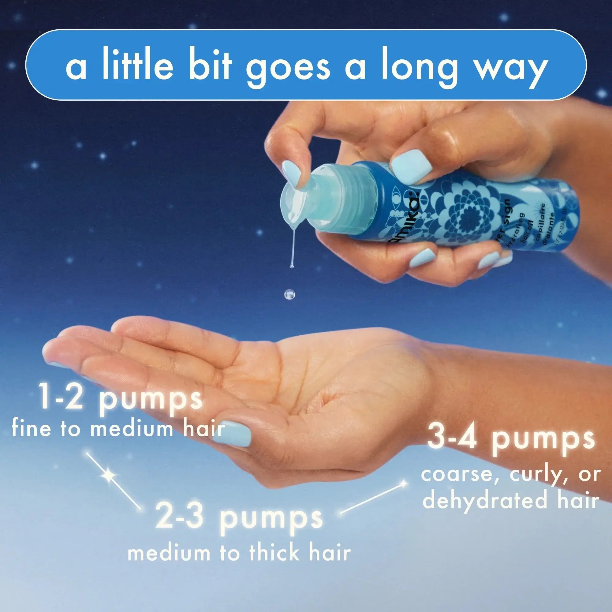 Amika Water Sign Hydrating Hair Oil-Hårolje-JKSHOP