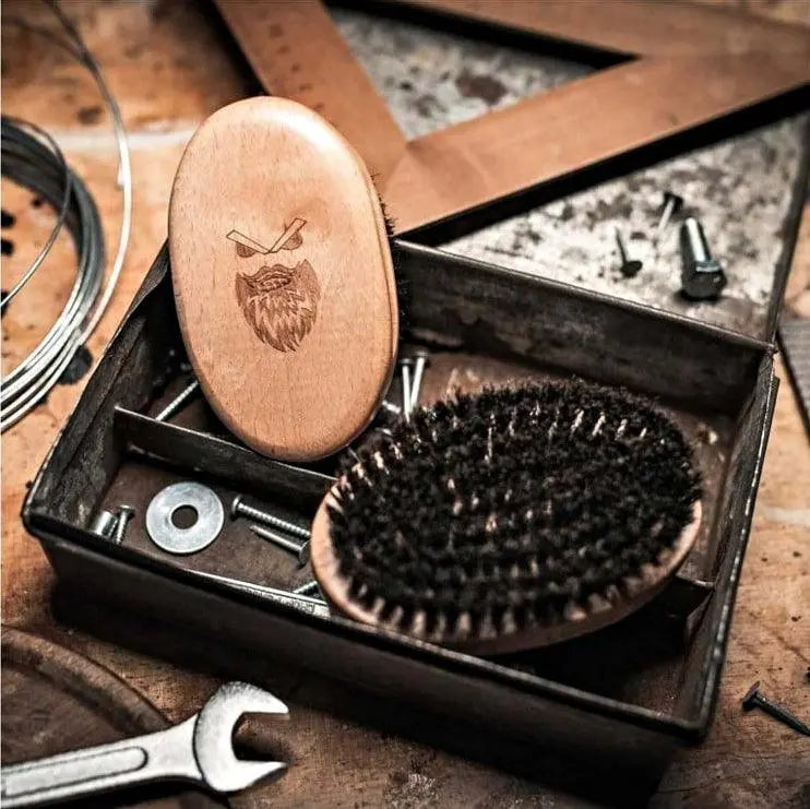 Angry Beards Beard Brush Harden-Skjeggbørste-JKSHOP