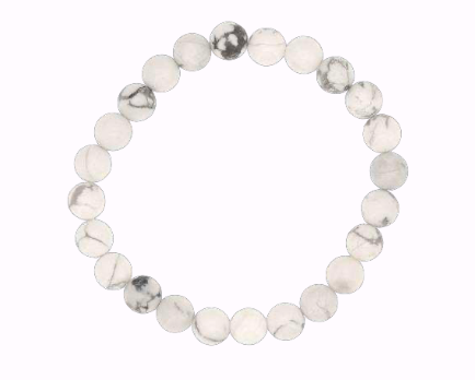 Armbånd Gemstone - Howlite - Tilbehør - JK-Shop