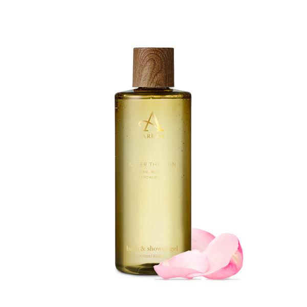 Arran Sense of Scotland After the Rain Lime, Rose and Sandalwood Bath & Shower Gel 300 ml - Dusjsåpe - JK-Shop