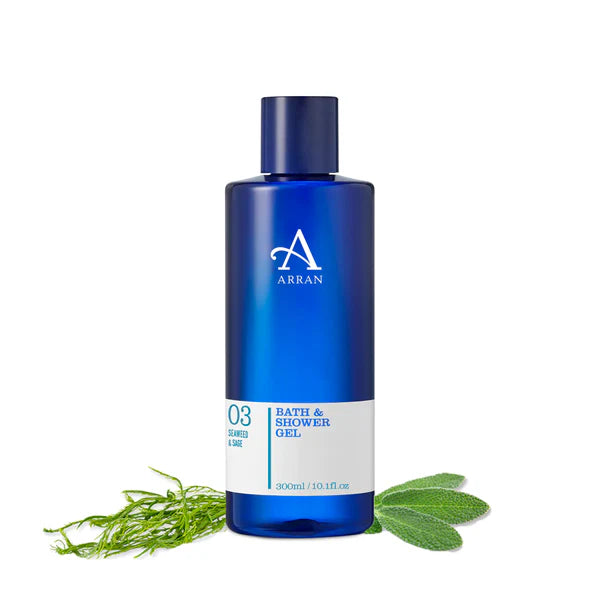 Arran Sense of Scotland Apothecary Seaweed & Sage Bath & Shower Gel - Dusjsåpe - JK-Shop