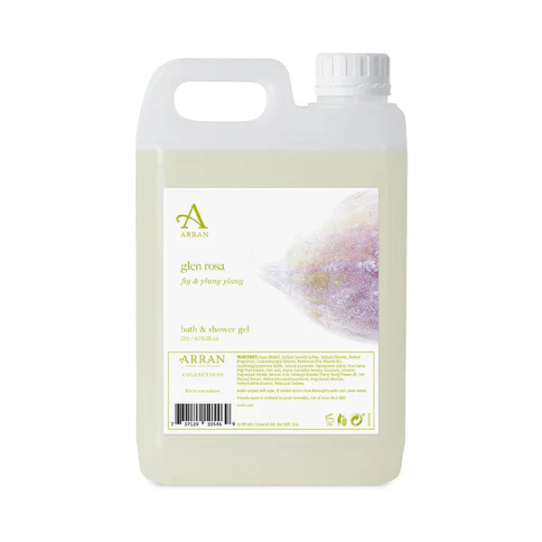 Arran Sense of Scotland Glen Rosa Bath & Shower Gel Fig and Ylang Ylang 2 l Refill - Dusjsåpe - JK-Shop