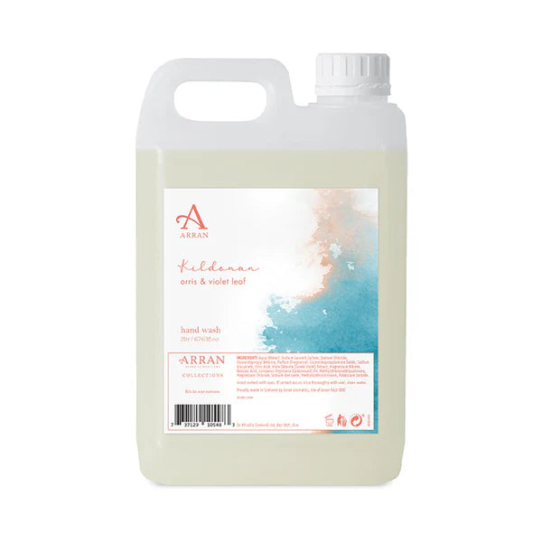 Arran Sense of Scotland Kildonan Hand Wash Orris and Violet Leaf - 2 l refill - Håndsåpe - JK-Shop