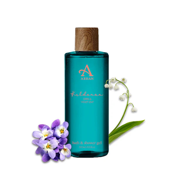 Arran Sense of Scotland Kildonan Orris & Violet Leaf Bath & Shower Gel 300ml - Dusjsåpe - JK-Shop