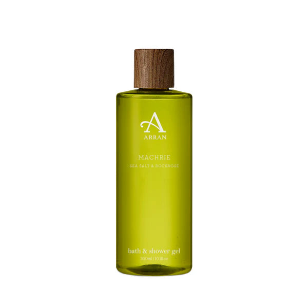 Arran Sense of Scotland Machrie Sea Salt & Rockrose Bath & Shower Gel - Dusjsåpe - JK-Shop