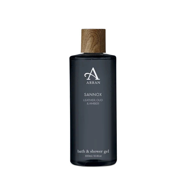 Arran Sense of Scotland Sannox Amber, Oud, Leather and Pink Pepper Bath & Shower Gel - Dusjsåpe - JK-Shop