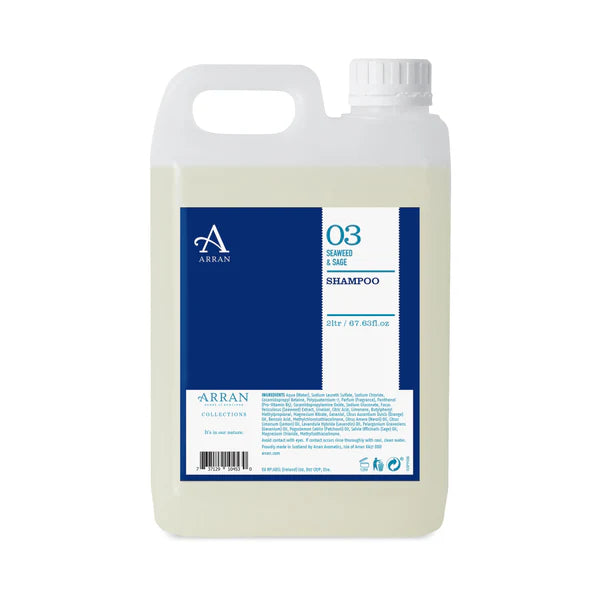 Arran Sense of Scotland Tang og Salvie Sjampo 2 l Påfyll - Sjampo - JK-Shop