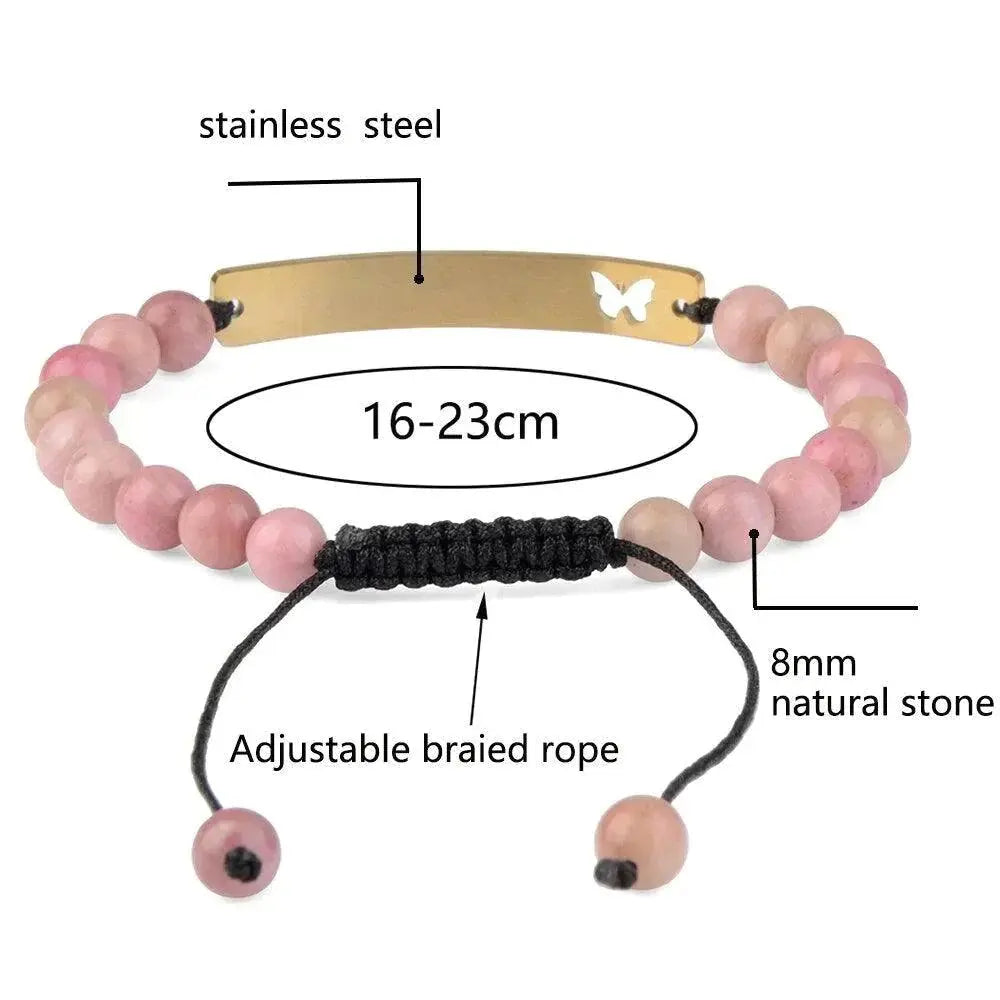 Aventurin armbånd i naturstein-Armbånd-JKSHOP