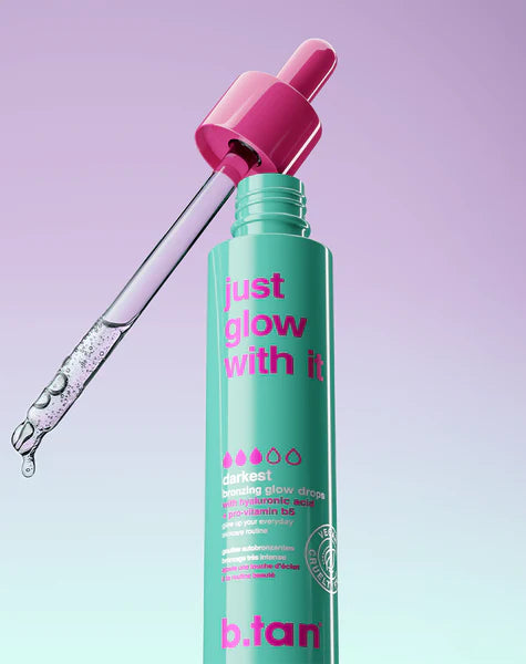 B.tan Just Glow With It Bronzing Glow Drops - Selvbruning - JK-Shop
