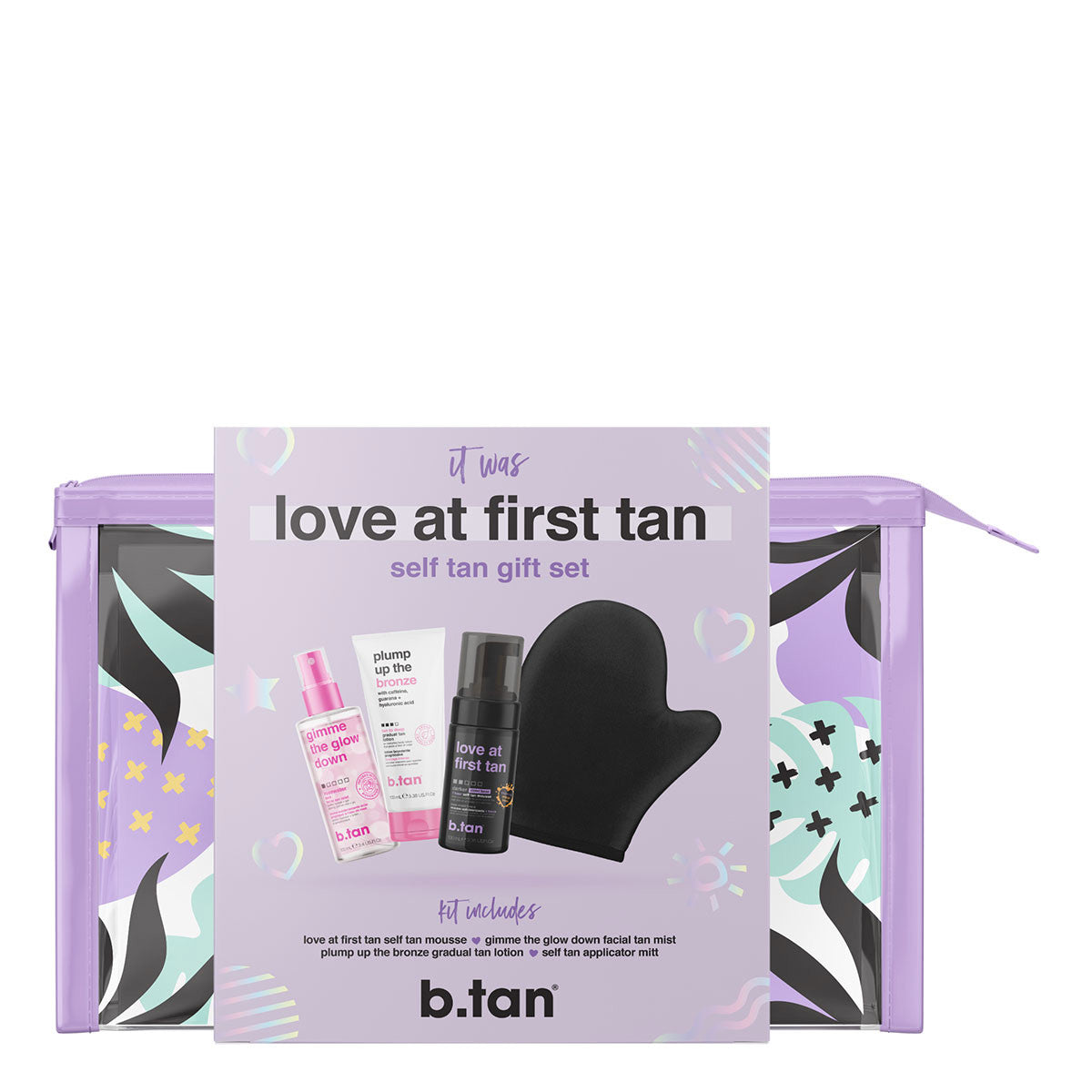 B.tan Love At First Tan Self Tan Gift Set - Gavesett - JK-Shop