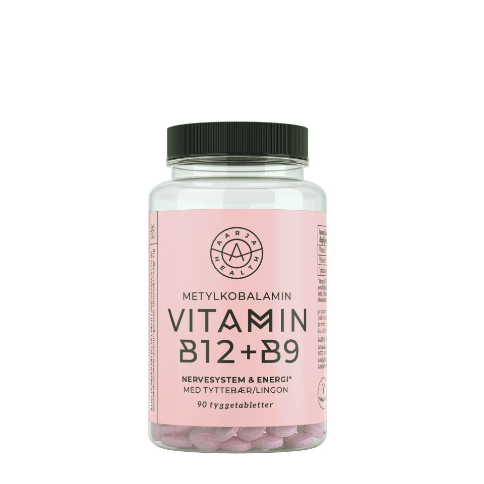 B12, B9 FOLAT & TYTTEBÆR - Vitaminer og kosttilskudd - JK-Shop