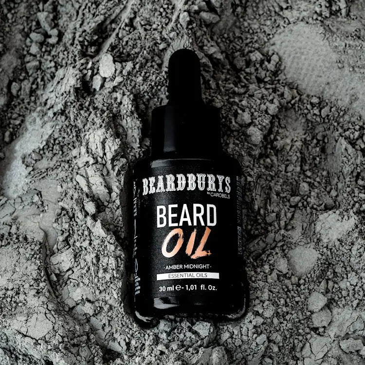 BEARDBURYS Beard Oil Amber Midnight- 30ml - Skjeggolje - JK-Shop