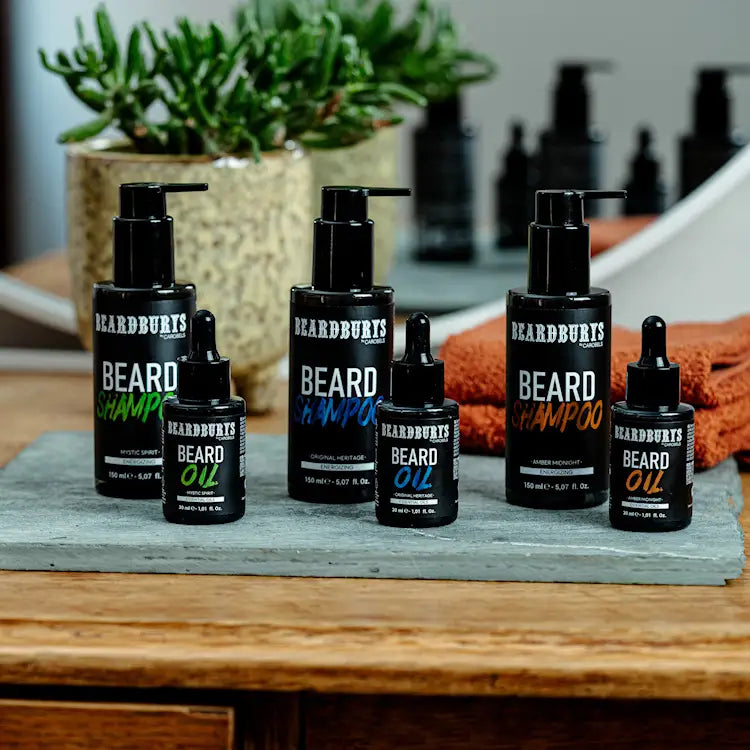 BEARDBURYS Beard Oil Amber Midnight- 30ml - Skjeggolje - JK-Shop