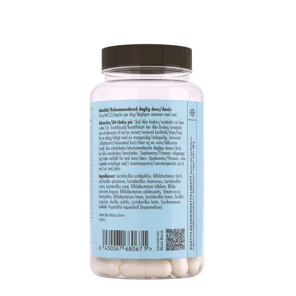 BIOTIC BOOST (Probiotika) - Vitaminer og kosttilskudd - JK-Shop