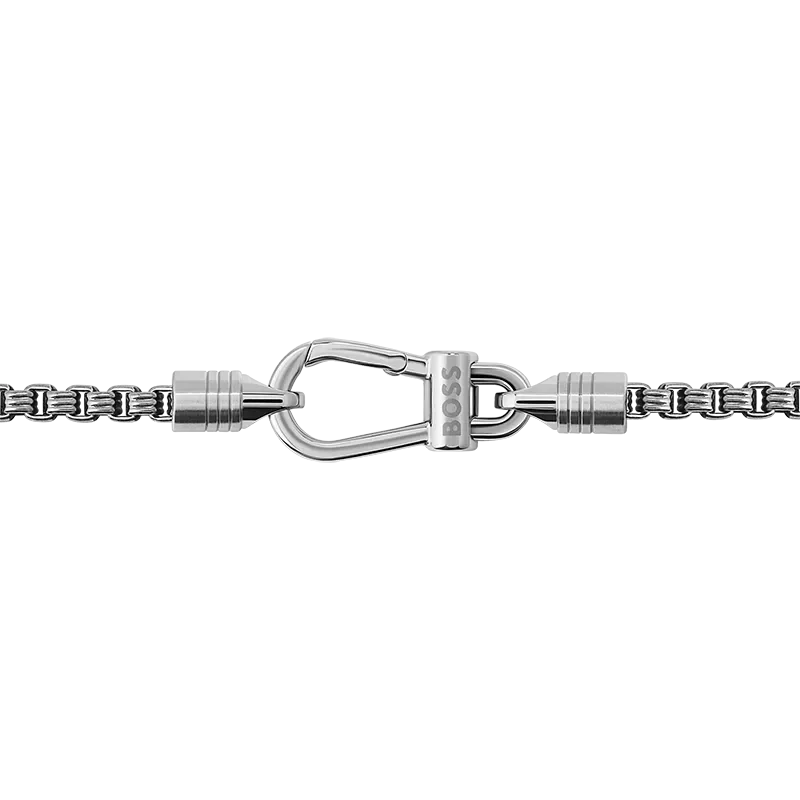 BOSS ANTIQUE FINISH NECKLACE - Halskjede - JK-Shop