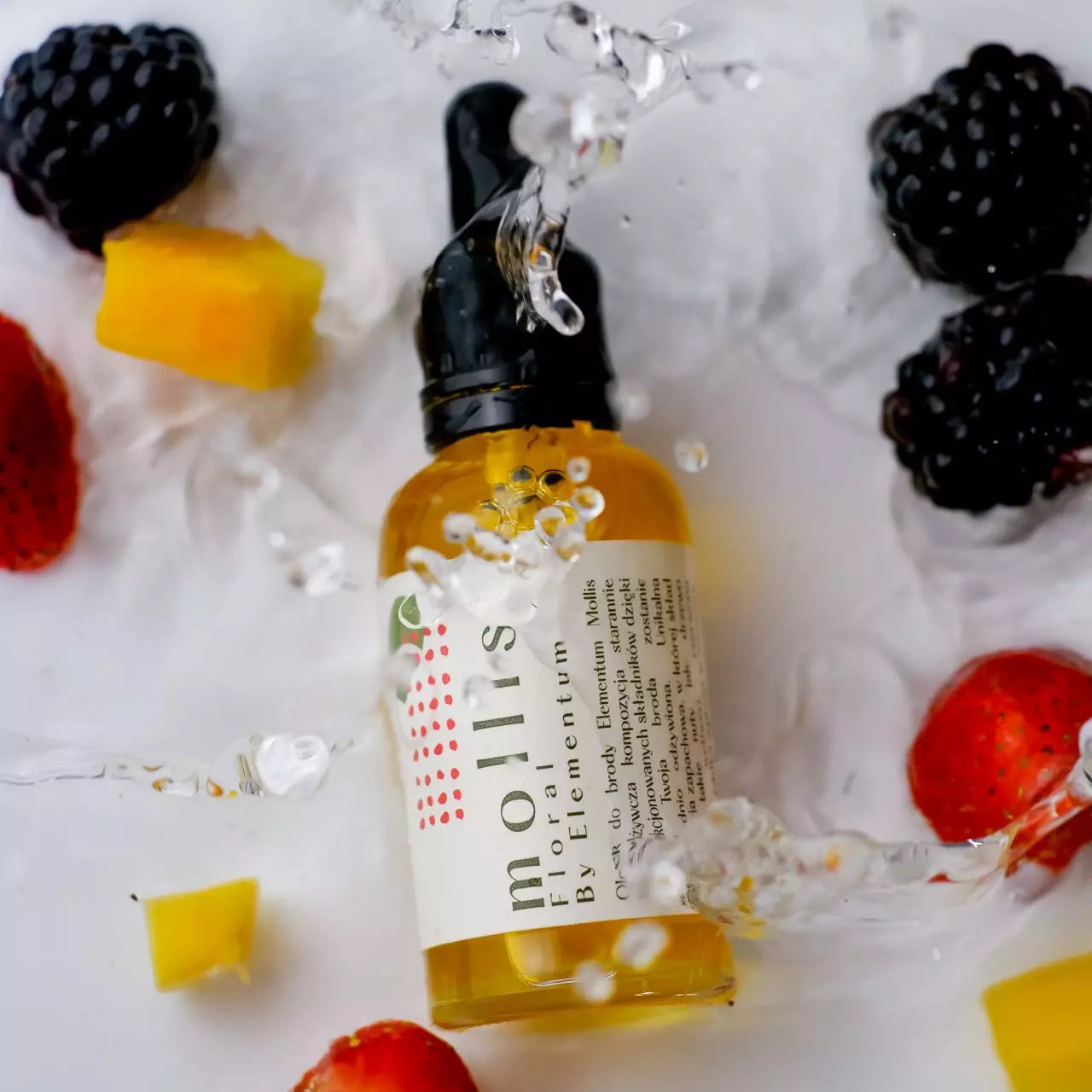 BY ELEMENTUM Mollis Floral Beard Oil 30ml - Skjeggolje - JK-Shop