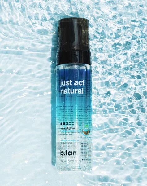 B.tan Just Act Natural Self Tan Mousse-Selvbruning-JKSHOP