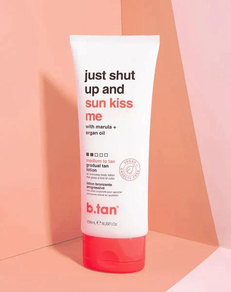 B.tan Just Shut Up & Sunkiss Me Gradual Tan Lotion-Selvbruning-JKSHOP