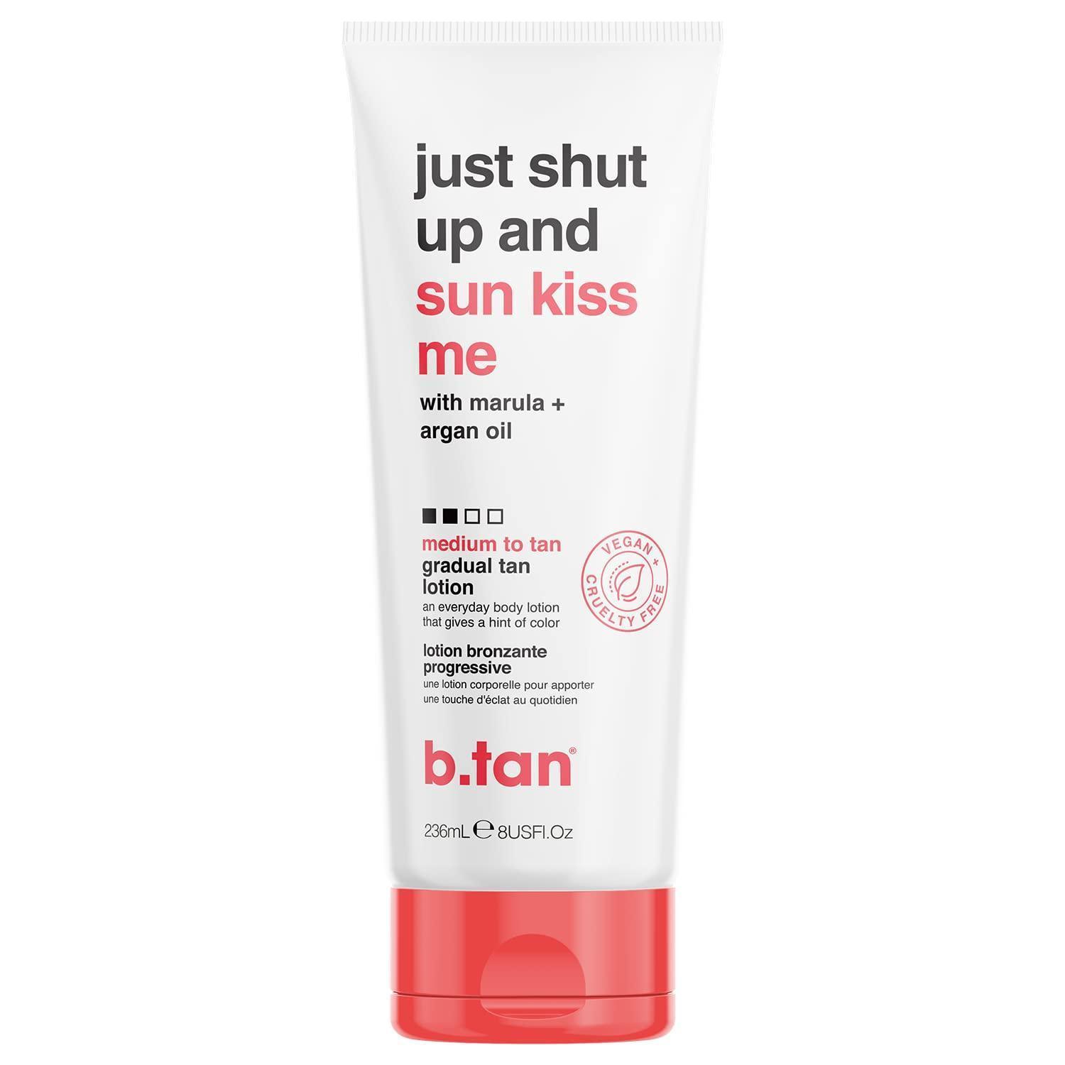 B.tan Just Shut Up & Sunkiss Me Gradual Tan Lotion-Selvbruning-JKSHOP
