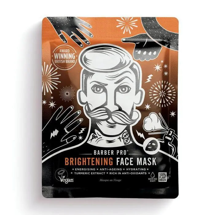 Barber Pro Brightening Face Mask ansiktsmaske-Ansiktsmaske-JKSHOP