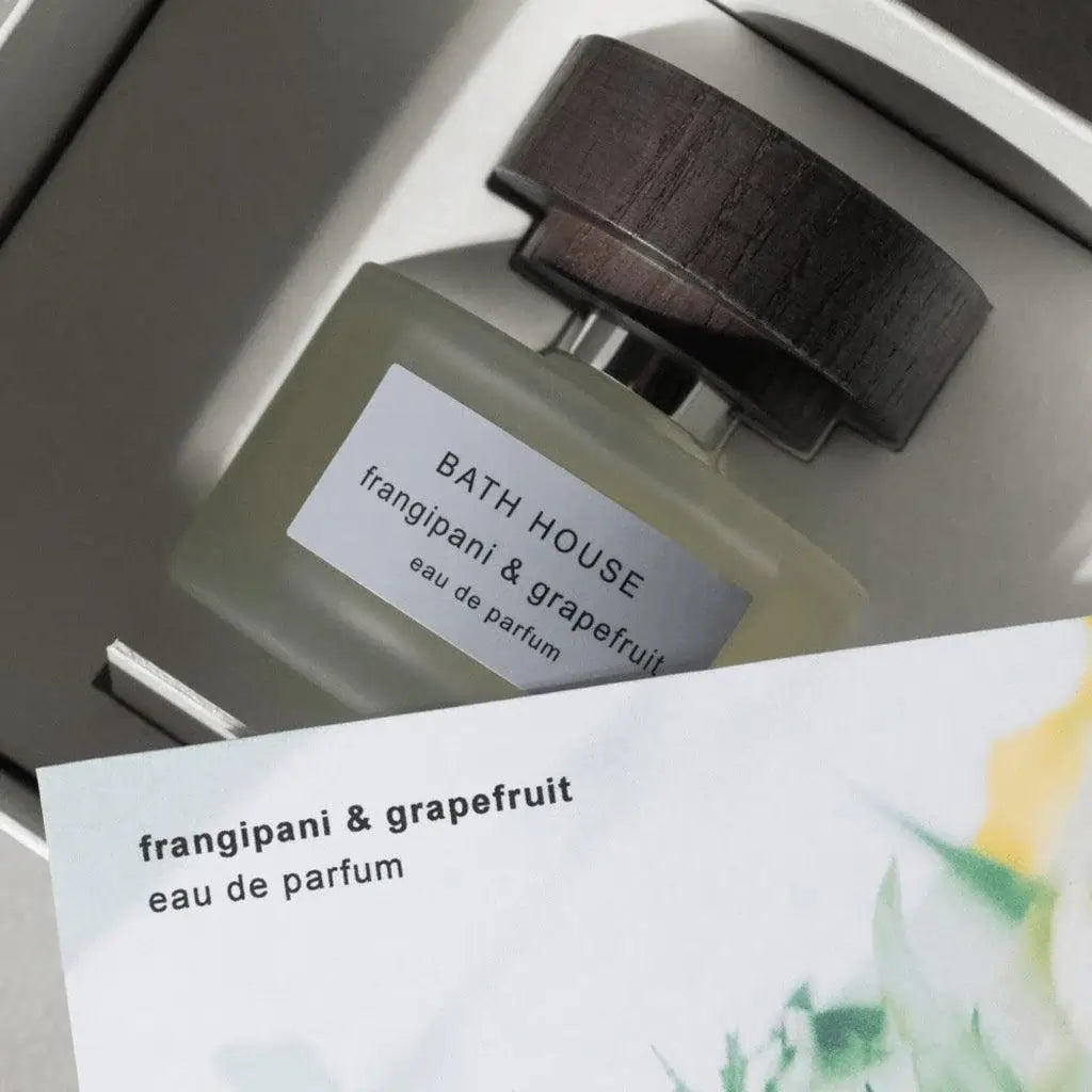Bath House, Eau De Parfum - Frangipani & Grapefruit-Parfyme-JKSHOP