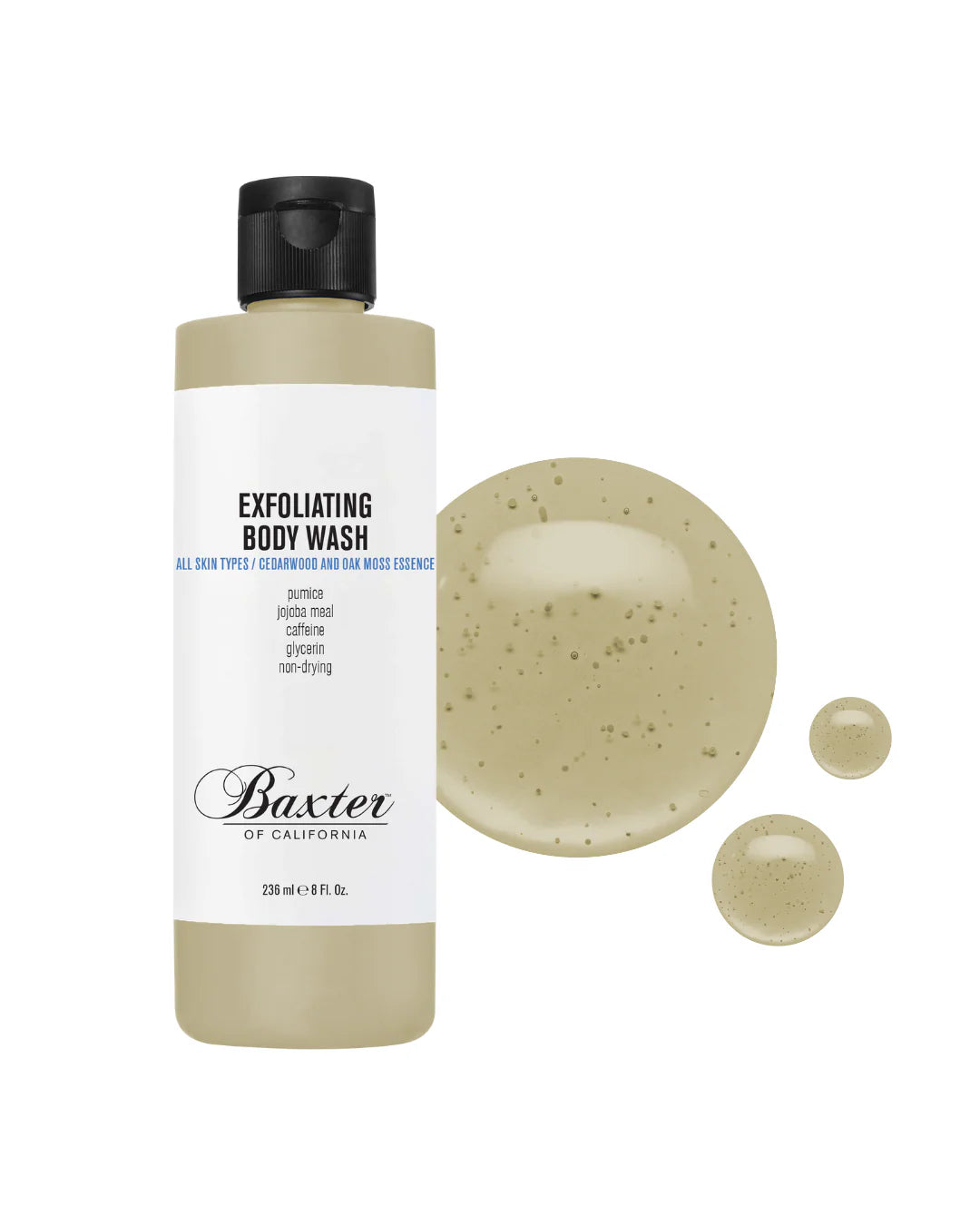 Baxter Of California EXFOLIATING BODY WASH 236ml - Kroppsrens - JK-Shop