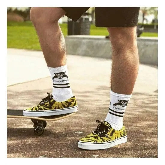 Beard Monkey Socks White-Sokker-JKSHOP