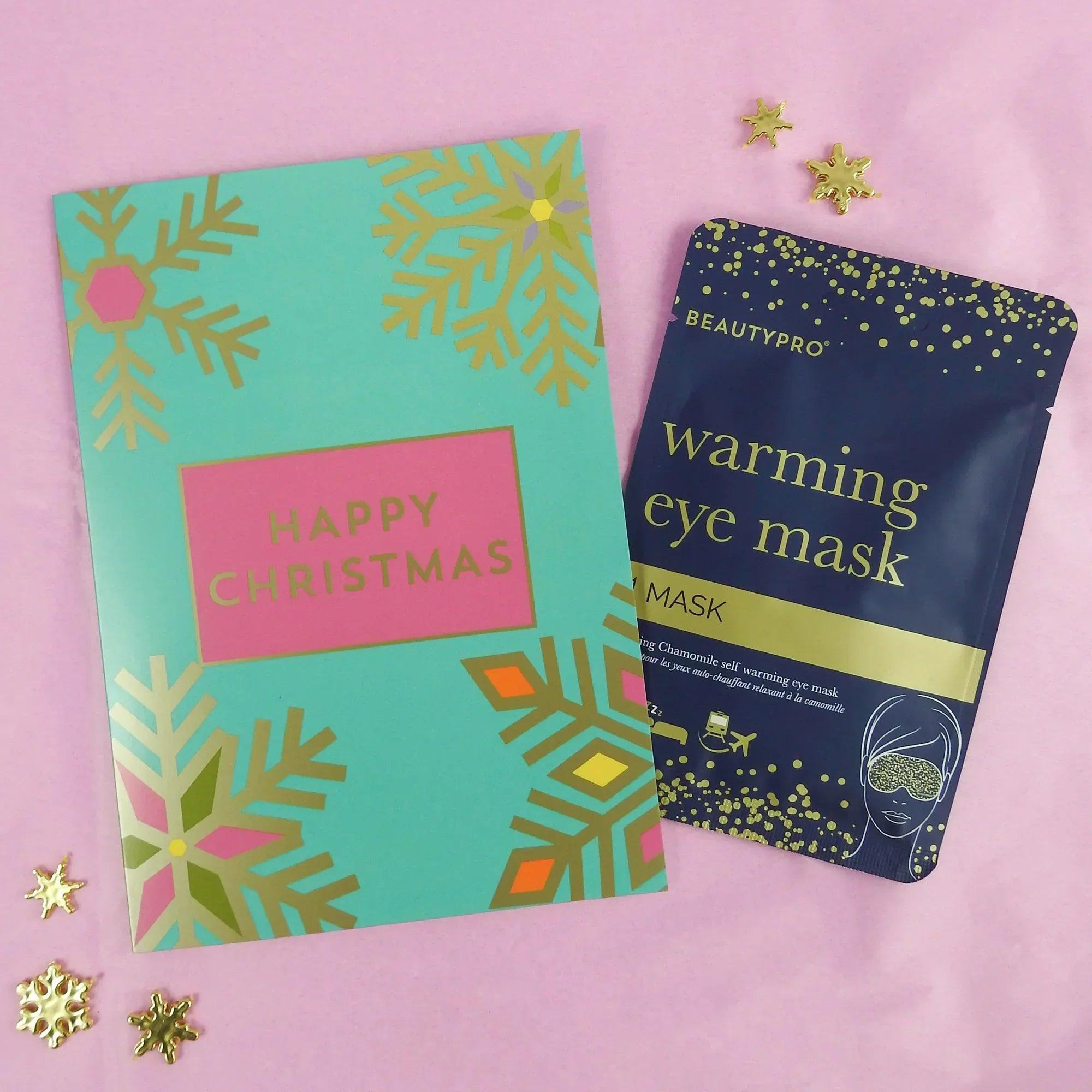 Beauty Pro - Christmask Card with Warming Eye Mask-Øyemaske-JKSHOP