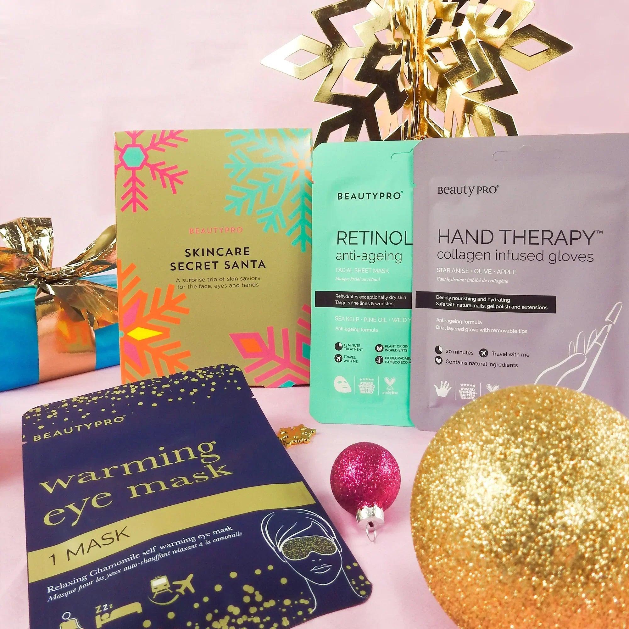 Beauty Pro - Skincare Secret Santa: Face, Hand & Eye Mask TRIO-Hudpleiesett-JKSHOP