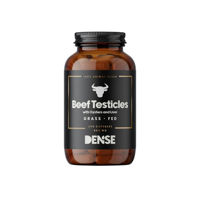 Beef Testicles - Testikler av gressforet storfe - 240 kapsler - Vitaminer & kosttilskudd - JK-Shop