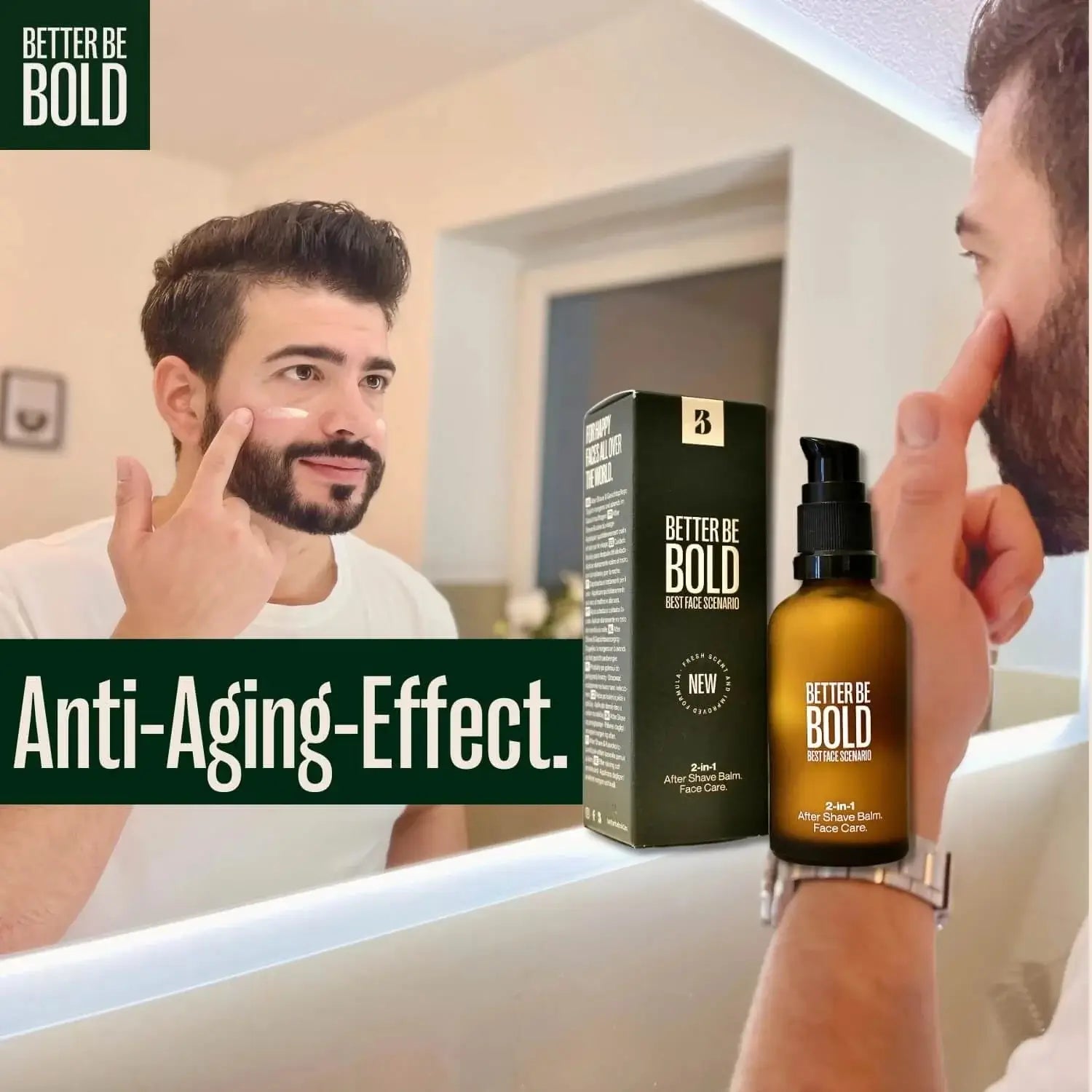 Better Be Bold, 2in1 Aftershave Balm & Face Cream-Ansiktskrem-JKSHOP