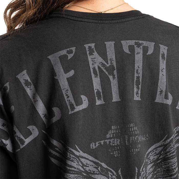 Better Bodies Relentless T-skjorte, Washed Black, S - - JK-Shop