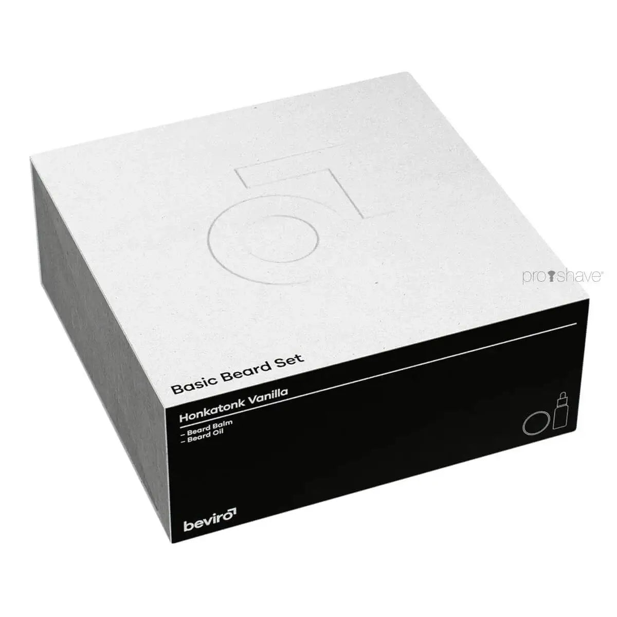 Beviro, Basic Beard Set- Honkatonk Vanilla-Skjeggsett-JKSHOP