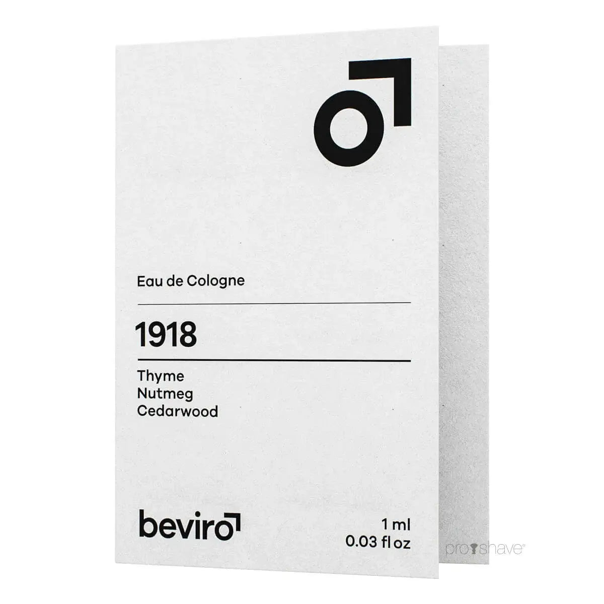 Beviro Cologne, 1918- TESTER-Cologne-JKSHOP