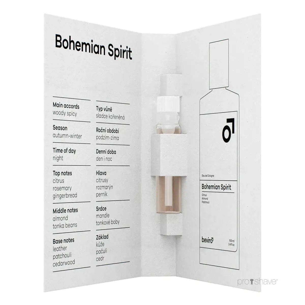 Beviro Cologne, Bohemian Spirit- TESTER-Cologne-JKSHOP
