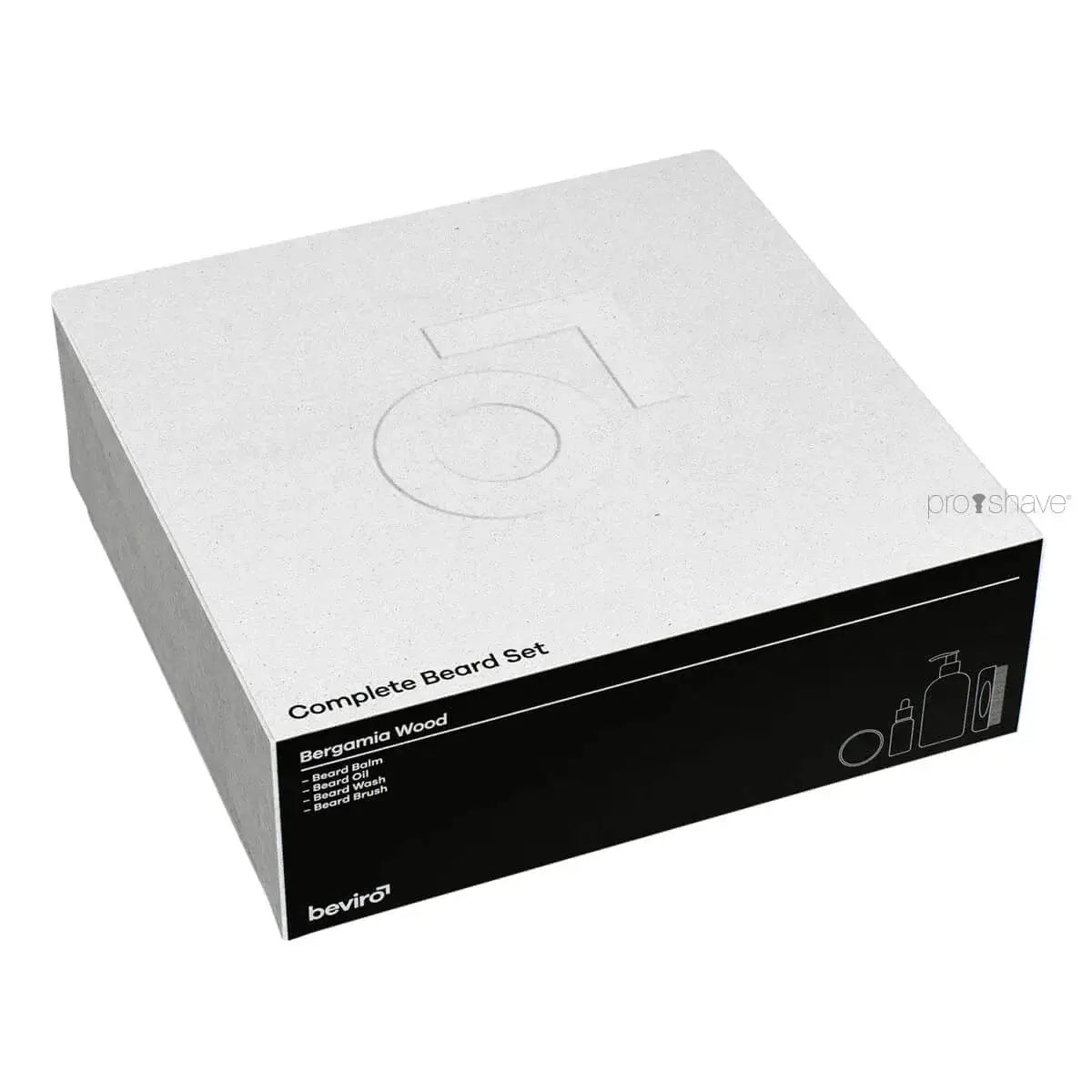 Beviro, Complete Beard Set- Bergamia Wood-Skjeggsett-JKSHOP