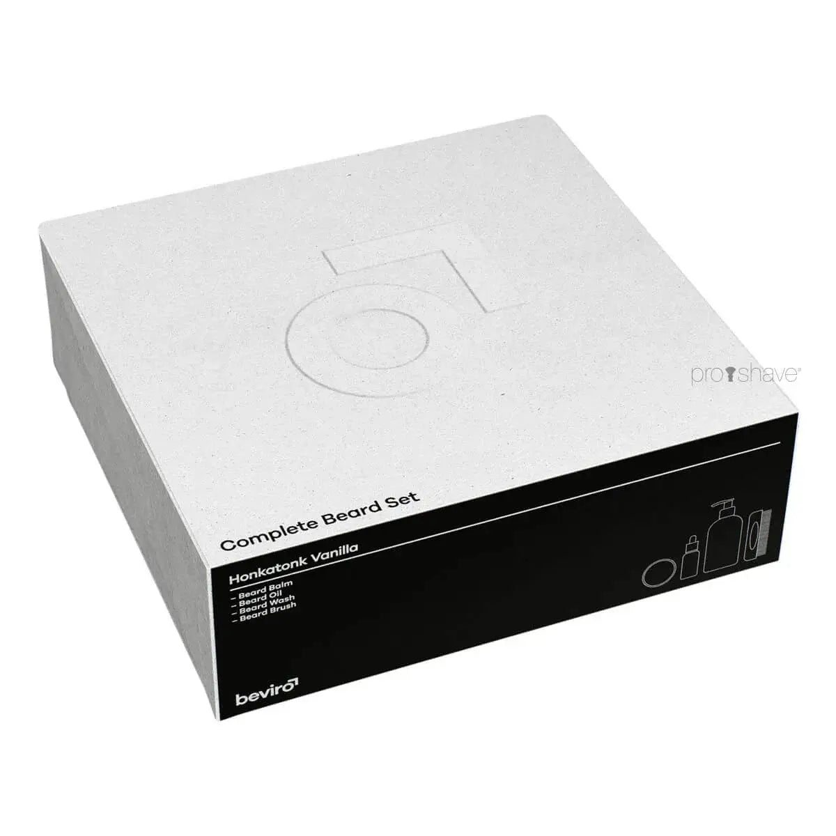Beviro, Complete Beard Set- Honkatonk Vanilla-Skjeggsett-JKSHOP