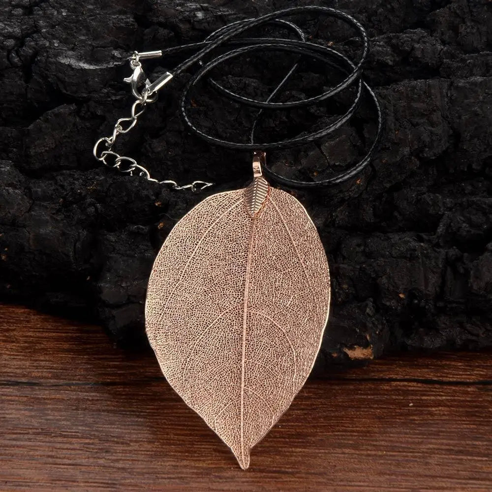 Bladet halskjede-Halskjede-JKSHOP