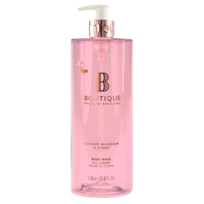 Boutique Body Wash 1l Cherry Blossom & Peony - Kroppssåpe - JK-Shop