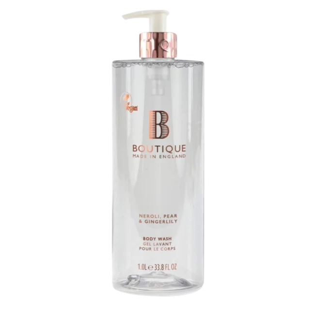 Boutique Body Wash 1l Neroli, Pear & Gingerlily - Kroppssåpe - JK-Shop