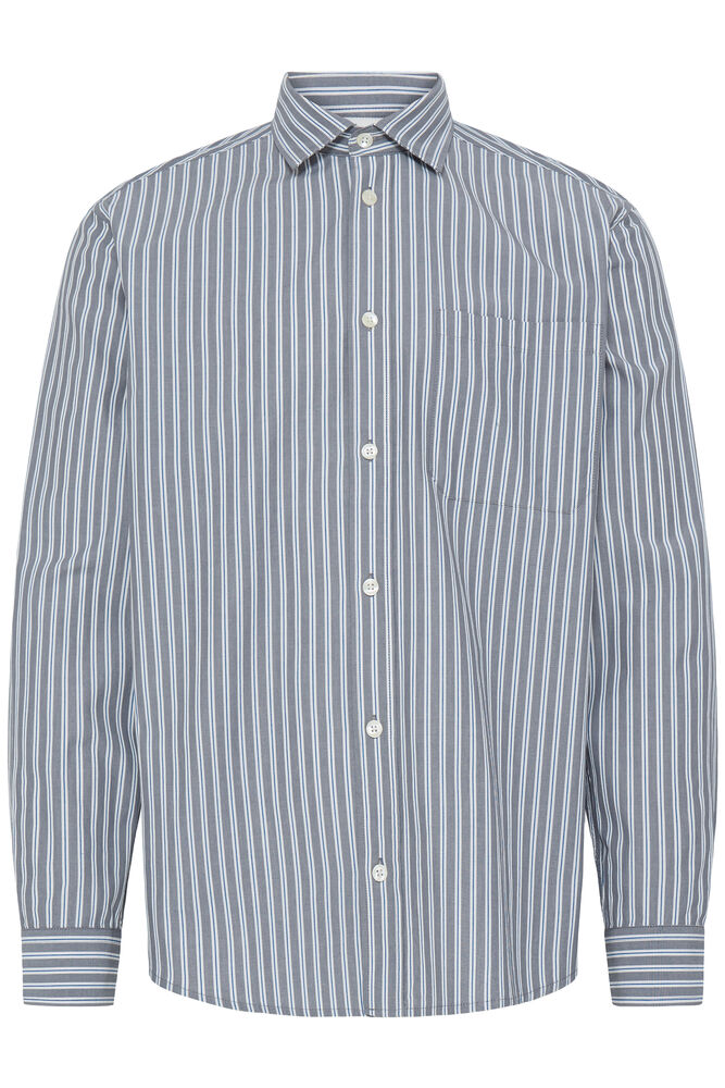 CASUAL FRIDAY, ABRAHAM STRIPED SHIRT - Skjorter Herre - JK-Shop