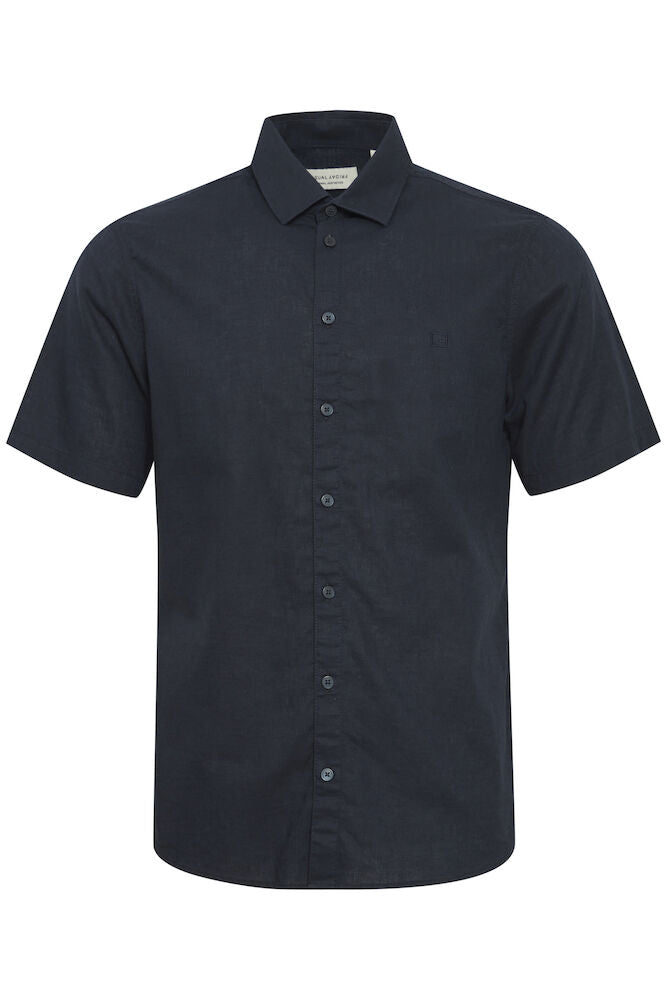 CASUAL FRIDAY, AKSEL SS LINEN MIX SHIRT - Skjorter Herre - JK-Shop
