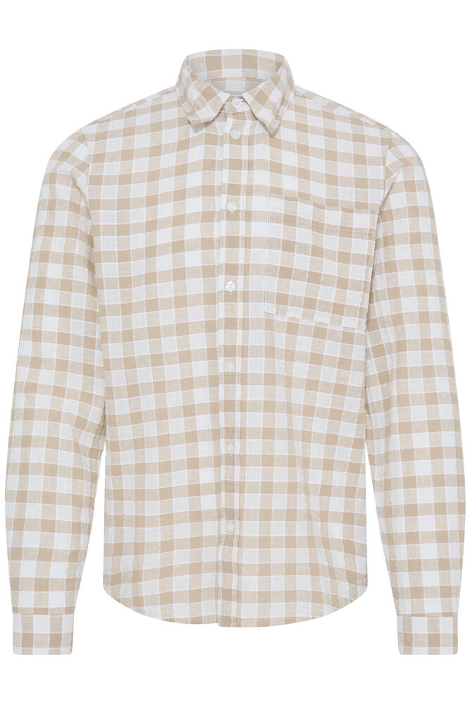 CASUAL FRIDAY, ALGER CHECKED SHIRT - Skjorter Herre - JK-Shop